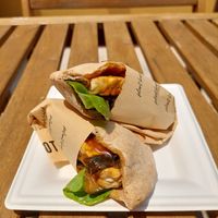 Lunch set: Stuffed Pita Bread with Soup (MOP 78) at 日Rise in Macau