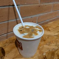Iced Soy Latte at 日Rise in Macau