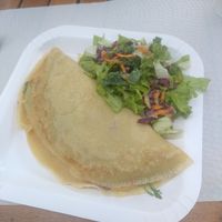 Vegan crepes 💚🌿✨ at Amuni Green Bar in Santa Cruz De Graciosa