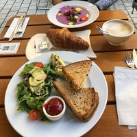  at Le Pain Quotidien in Liege