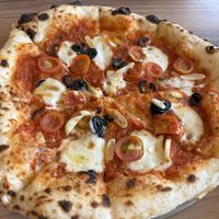 Margarita pizza   at Canvas V in New Delhi