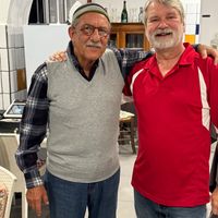 Maurizio is an incredible host with amazing stories!   at Ristorante La Forgia Maurizio - 9852 Vulcano Home Restaurant in Vulcano