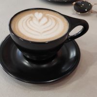 Salted Caramel latte with oat milk at Margo's Amsterdam Bellamy - Oud-West in Amsterdam