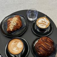 Almond croissant, layered briochee  at Margo's Amsterdam Bellamy - Oud-West in Amsterdam