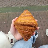 Mega croissant at Margo's Amsterdam Bellamy - Oud-West in Amsterdam
