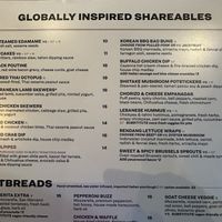 Menu 2  at Puttshack in Addison