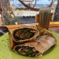 Veggie Wrap   at Tranquilo in Santorini