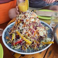 Salad   at Tranquilo in Santorini