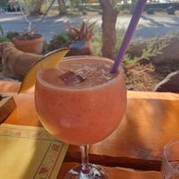 Smoothie at Tranquilo in Santorini