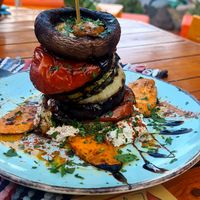 Vegan veg stack el templo  I think 🤔 at Tranquilo in Santorini