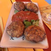 Veggie Balls of the Week  at Tranquilo in Santorini