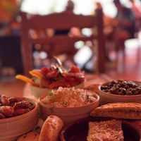 Yes! Greek Thali  at Tranquilo in Santorini