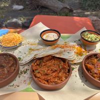 Tacos  at Tranquilo in Santorini