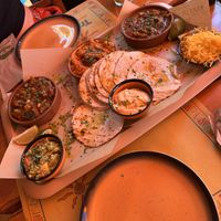 Vegan tacos  at Tranquilo in Santorini