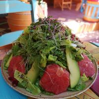Superfood salad at Tranquilo in Santorini