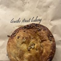 Vegan curry pie  at Bourke Street Bakery Newtown in Newtown