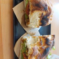 vegan Schiacciata at La Bottega dei Sapori in Limone Sul Garda