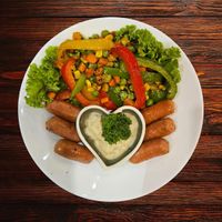 Vegan Sawsage  at Ubuntu Eat in Phuket