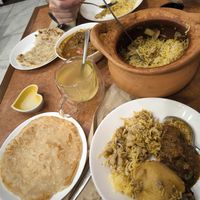 Onion Paratha, 60฿
Chycken Tikka Masala, 300฿
Mushroom Biryani, 300฿

Plain Paratha, 50฿
Lemongrass Bael Herbal Tea, 100฿ at Ubuntu Eat in Phuket
