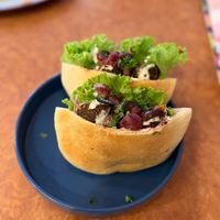 The best falafel pita pocket at Ubuntu Eat in Phuket