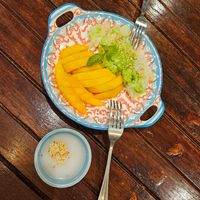Delicious mango sticky rice at Ubuntu Eat in Phuket