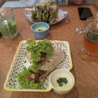 Shawarma & kebab platter at Ubuntu Eat in Phuket