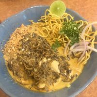 Khao Soi with tofu   at Ubuntu Eat in Phuket