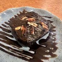 warm brownie   at Ubuntu Eat in Phuket