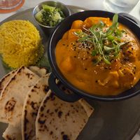 Vegetable curry, great mix of veggies at La Brise in Jersey