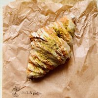 Pistachio croissant   at Puck & Pollen in Sheffield