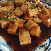 Mapo tofu at Palacio Imperial Marina in Mojacar