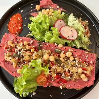 Veggie Hummus Toast  at Hippo Coffee in Konstanz