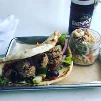 Beyond meatballs  at Sprouts Cafe in Gastonia