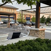 Plenty of outdoor seating   at Nautical Bowls in Geneva