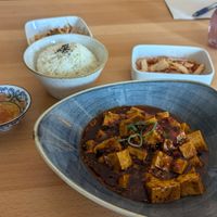Mapo tofu at Kamala Vegan in Berlin