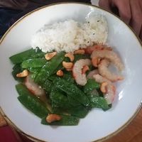 Vegan Shrimp Dish at Kamala Vegan in Berlin