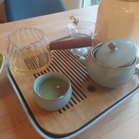 Jasmin tea at Kamala Vegan in Berlin
