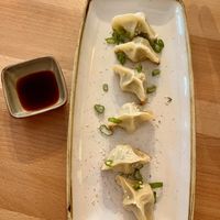 Gebratene „Maultaschen"  at Kamala Vegan in Berlin