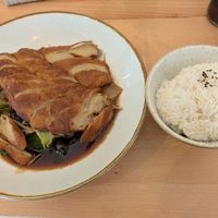 Vegan fried duck at Kamala Vegan in Berlin