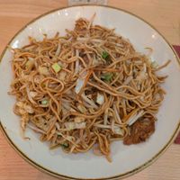45: fried noodles with rind: 4.5/5 Tasted authentic at Kamala Vegan in Berlin