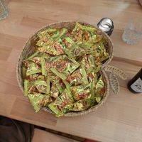 Fortune cookie at Kamala Vegan in Berlin