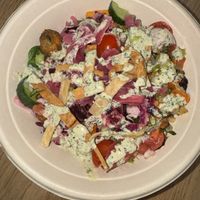 Falafel bowl  at LAX - CAVA - T3 in Los Angeles