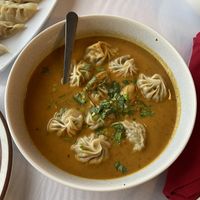 Vegan jhol momo  at Everest Nepalese & Indian Cuisine - Nepali Indian Restaurant in Lexington
