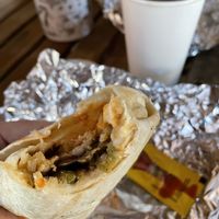 Vegan burrito   at Before & After in Leadville