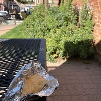 Vegan breakfast burrito   at Before & After in Leadville