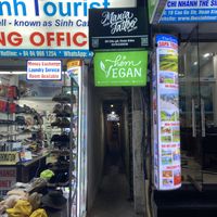 Entrance  at Hem Vegan in Hanoi