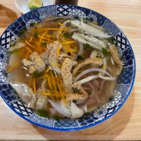 Pho   at Hem Vegan in Hanoi