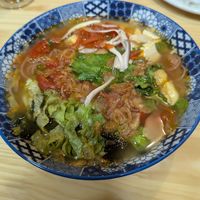 Bún riêu at Hem Vegan in Hanoi
