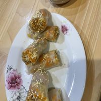 Spring rolls   at Hem Vegan in Hanoi