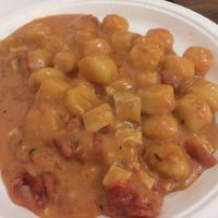 Gnocchi. Tastes exactly how it looks.   at Universo Vegano in Rome